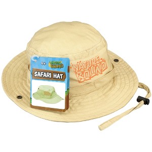Nature Bound Explorer Safari Hat – Khaki, Sun Protection, Adjustable Strap 4+ - 1 of 4