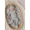 Aurora Classics - Baby Footie/ 1 Piece Modal Pajama - Cherry Collection - 2 of 2