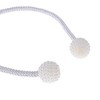Unique Bargains Buckle Faux Pearl Curtain Tie Polyester ABS 2 Pcs - 3 of 4