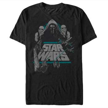 Men's Star Wars The Force Awakens Kylo Ren Command Shuttle Logo T-Shirt