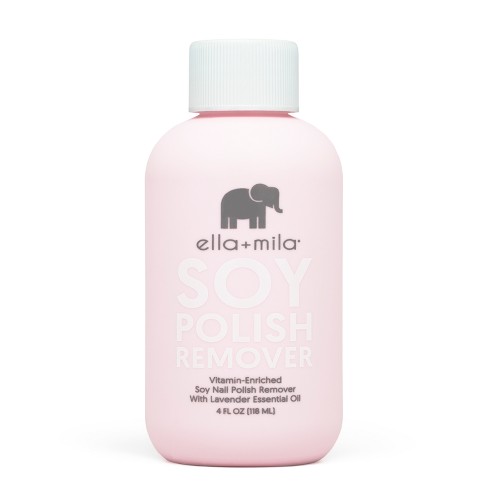 Ella+mila Soy Nail Polish Remover - Lavender - 4 Fl Oz : Target