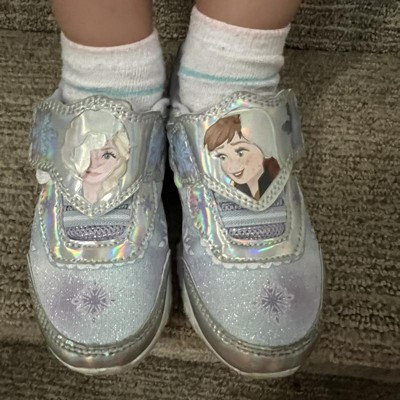 Frozen Elsa Anna Girls No Lace Shoes - Kids Disney Character Loafer Low Top  Slipon Casual Tennis Canvas Sneakers (size 5-12 Toddler - Little Kid) :  Target