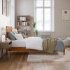 AFI Furnishings Becket Twin XL Solid Wood Low Profile Platform Bed, Light Toffee - 4 of 4