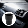 Unique Bargains Car Trash Can Hanging Air Vent Plastic Trash Bin Black 1Pc - 2 of 4