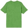 Harry Potter Slytherin Crest Gold Line Art Men's Green Heather T-shirt - 3 of 3
