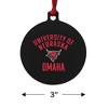 Omaha Maverick Aluminum Holiday Christmas Tree Ornament - 3 of 4