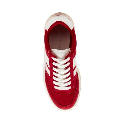 Женские кроссовки Madden Girl Navida Platform Sneaker - 6 - RED/WHITE — фото 7