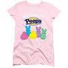 Easter My Kind Of Peeps Women's T-Shirt Pink - 4 of 4