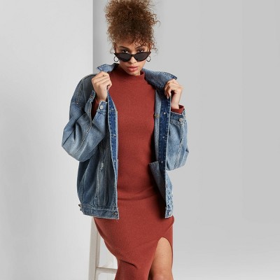 target denim jacket plus size