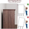 6 Dresser for Bedroom, 47 in Wide Drawer Dresser with Storage Freestanding, Wooden Closet Dresser Storage Chest for Bedroom, Brown - 2 of 4