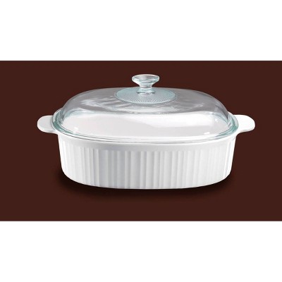 corningware casserole dish with lid