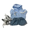 Casual Hoodie, Jeans, and Sneakers Outfit for 17.5 Labubu Dolls - 4 of 4