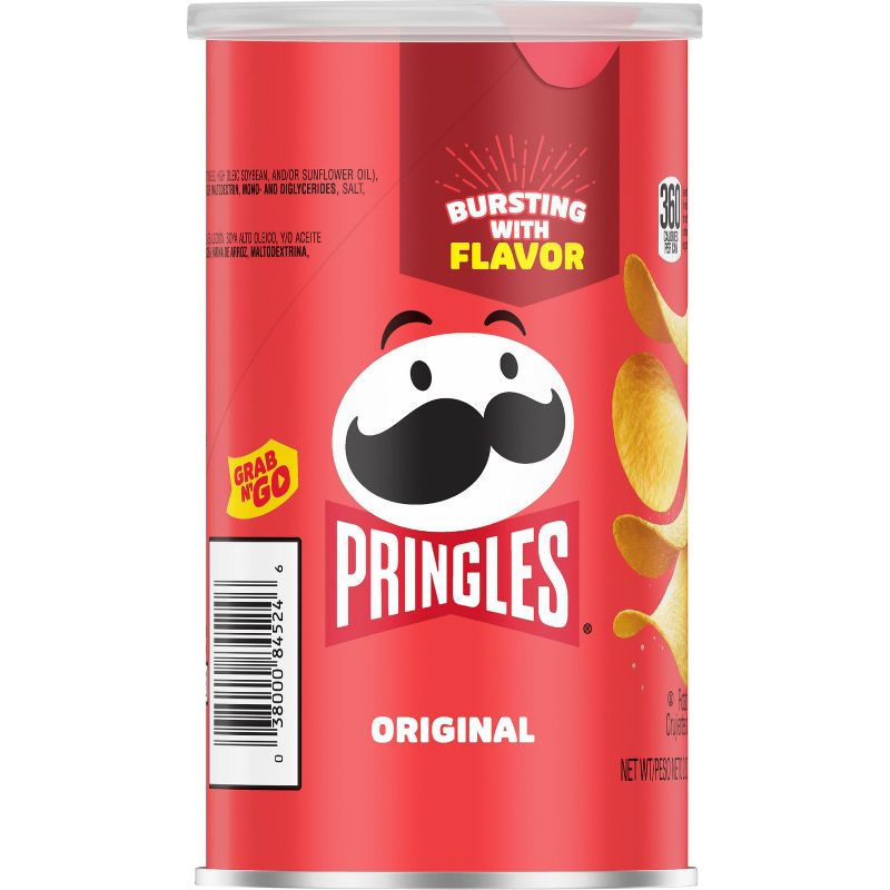 Pringles Grab &#38; Go Large Original Potato Crisps Chips - 2.3oz, 3 of 10
