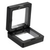 Unique Bargains 3D Floating Waterproof Coin Jewelry Display Case with Stand Base - 4 of 4