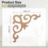 Unique Bargains Self-Adhesive DIY Mirror Wall Decal Stickers 8 Pcs - 2 of 4