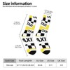 New York Yellow Taxi Women Printed Crew Socks Funny Funky Socks Soft Polyester Novelty Gifts for Artists Men - 2 of 4