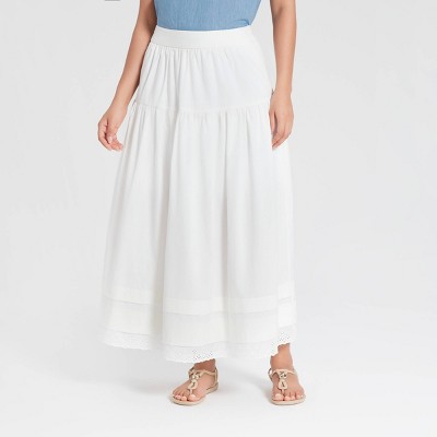 Women's A-Line Skirt - Universal Thread™ White