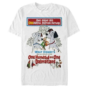 Men's One Hundred and One Dalmatians Original Movie Poster T-Shirt - 1 of 4