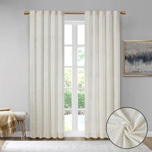 Kumasinova 2 PCS Solid Velvet Room Darkening Curtain Panel,Blackout Curtains with Rod Pocket/Back Tab,Window Curtain for Living Room - 1 of 4
