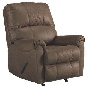 Narzole Rocker Recliner Coffee Brown - Signature Design by Ashley