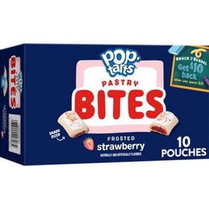 Pop-Tarts Bites Frosted Strawberry Pastries - 10ct /14.1oz - 1 of 4