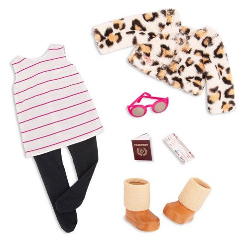 Our Generation Ice Cream Dreams Pajama & Robe Outfit For 18 Dolls : Target