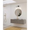 Progress Lighting Lexie 3-Light Vanity Light, Steel, Matte Black, Opal Glass Shades. Versatile, modern design for bathrooms. - 2 of 3