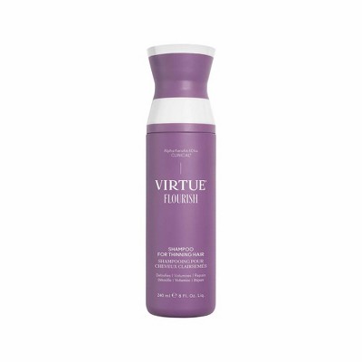 Virtue Unisex Color-Safe Paraben-Free Rice-Based Humectants Flourish Shampoo 8oz