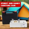 McKay Camping Stove with Carry Case - 11,942 BTU Butane Burner for Hiking & Outdoor Cooking, White - 2 of 4