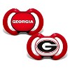 BabyFanatic Officially Licensed Pacifier 2-Pack - NCAA Georgia Bulldogs - 2 of 4