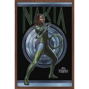 Trends International Marvel Black Panther: Wakanda Forever - Nakia Framed Wall Poster Prints - 1 of 4