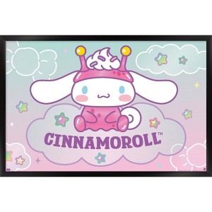 Trends International Hello Kitty and Friends: 24 Dreamland - Cinnamoroll Framed Wall Poster Prints - 1 of 4