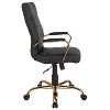 Merrick Lane High Back Executive Swivel Office Chair with Arms - 3 of 4