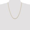 Black Bow Jewelry 2.25mm, 14k Yellow Gold, D/C Quadruple Rope Chain Necklace - 2 of 4