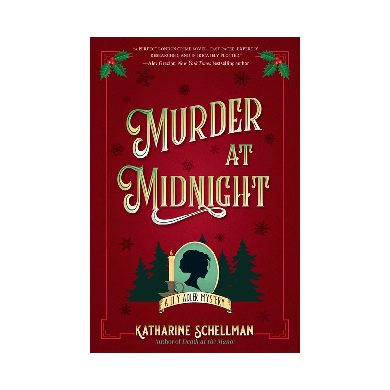 Murder at Midnight - (Lilly Adler Mystery, a) by  Katharine Schellman (Hardcover), 1 of 2