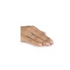Pompeii3 1/2ct Solitaire Princess Cut Diamond Engagement Ring 14K White Gold - 3 of 4