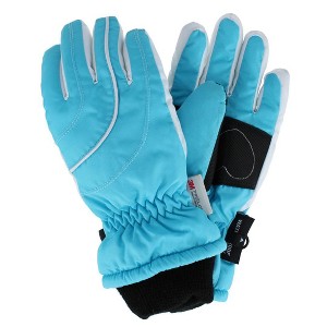 Grand Sierra Girl's 4-6 Waterproof Taffeta Winter Ski Gloves - 1 of 2