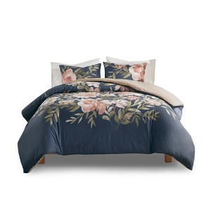 Marilyn 3 Piece Cotton Duvet Cover Set - 1 of 4