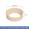 Unique Bargains Silicone Protective Water Bottle Bottom Boot for 65mm 4 Pcs - 2 of 4