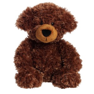 Aurora Medium Chocolate Lab Tubbie Wubbies Snuggly Stuffed Animal 12" - 1 of 4