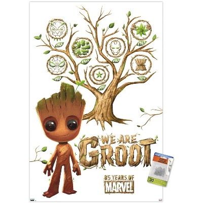 Trends International Marvel We Are Groot - Tree Unframed Wall Poster Prints