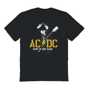 Acdc Men's Power Fingers 1 Short Sleeve Graphic Cotton T-Shirt - 1 of 1