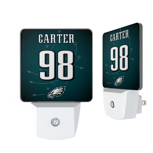 NFL Philadelphia Eagles Players Game Tactic Night Light 2-Pack - 1 of 4