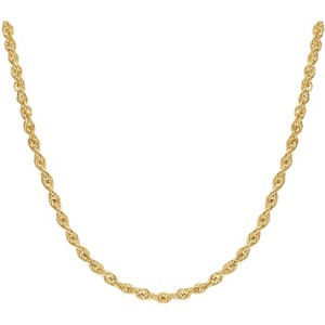 Giorgio Di Vicenza 10K Gold 4mm Rope Chain Necklace - 1 of 2