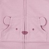 Carter's Just One You® Baby Girls' 3pc French Terry Bear Sweatshirt & Pants Set - Pink - 3 of 4