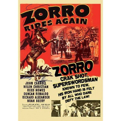 Zorro Rides Again (DVD)(2017)