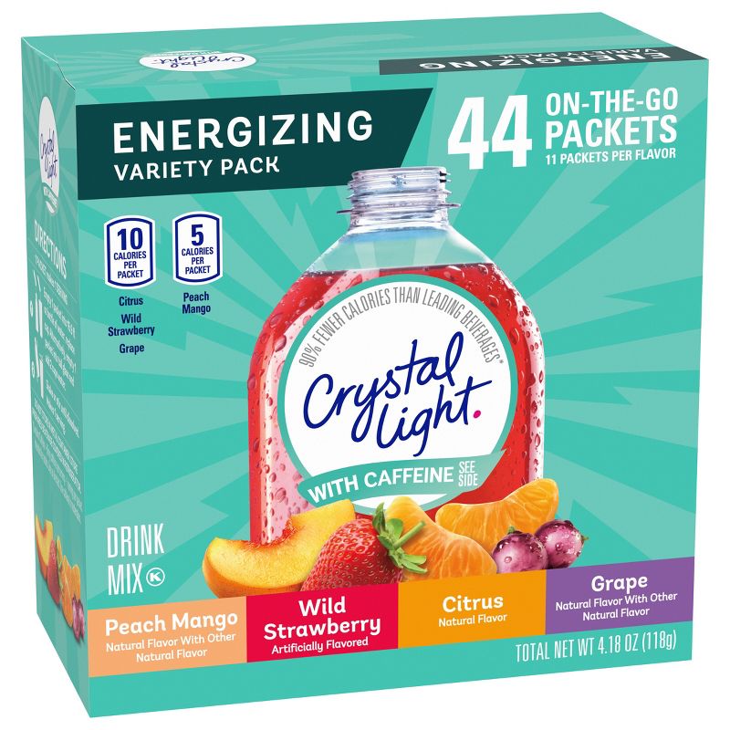 Crystal Light On The Go Energy Variety Pack - 44ct Packets, 4 of 10