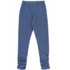 RuffleButts Girls Ruched Bow Leggings - 2 of 4