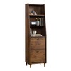 Homy Casa 29.9" Bookcase for Living Room or Home Office, Brown - 4 of 4