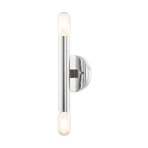 Livex Lighting Copenhagen 2 - Light Wall Light in  Polished Chrome - 1 of 1